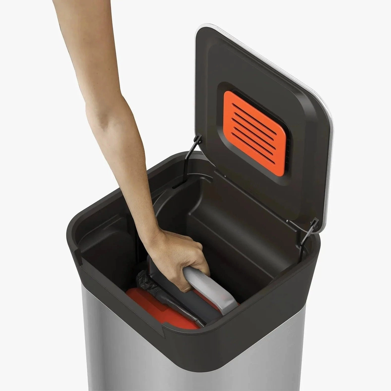 Joseph Joseph Titan 20L Stainless-steel Trash Compactor