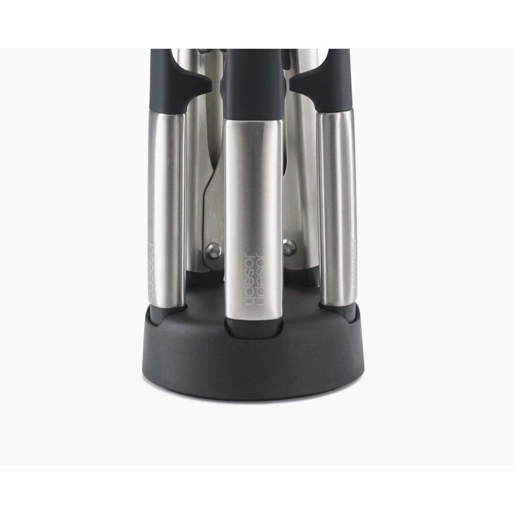 Joseph Jospeh Elevate Fusion 5-piece Stainless-steel Utensil Set with Compact Stand