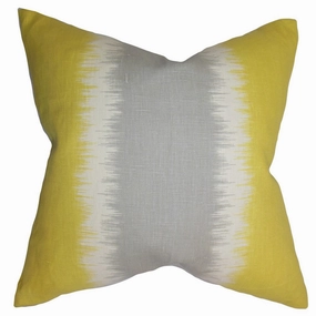 Juba Geometric Euro Sham Olive pillowcases,cotton pillow covers,bed linen
