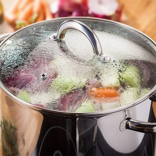 Judge 22cm Stainless Steel Stockpot With Vented Glass Lid 6.5 Litre Kitchen,modern kitchen essentials