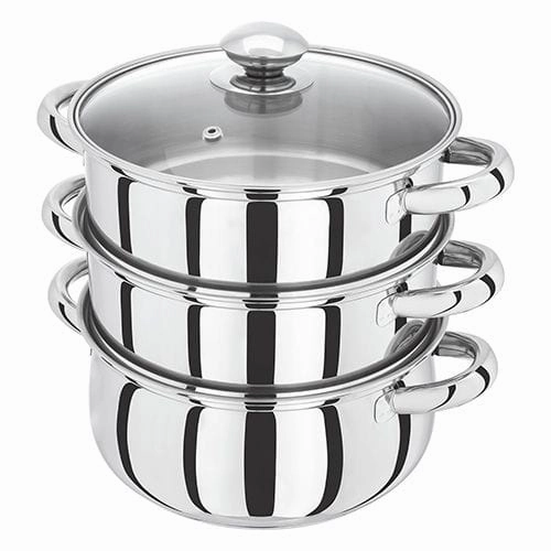 Judge Horwood Basics 20cm 3 Tier Steamer Kitchen,modern kitchen essentials