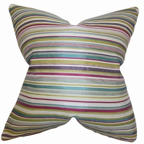 Karsten Stripes Euro Sham Multi pillowcases,cotton pillow covers,bed linen