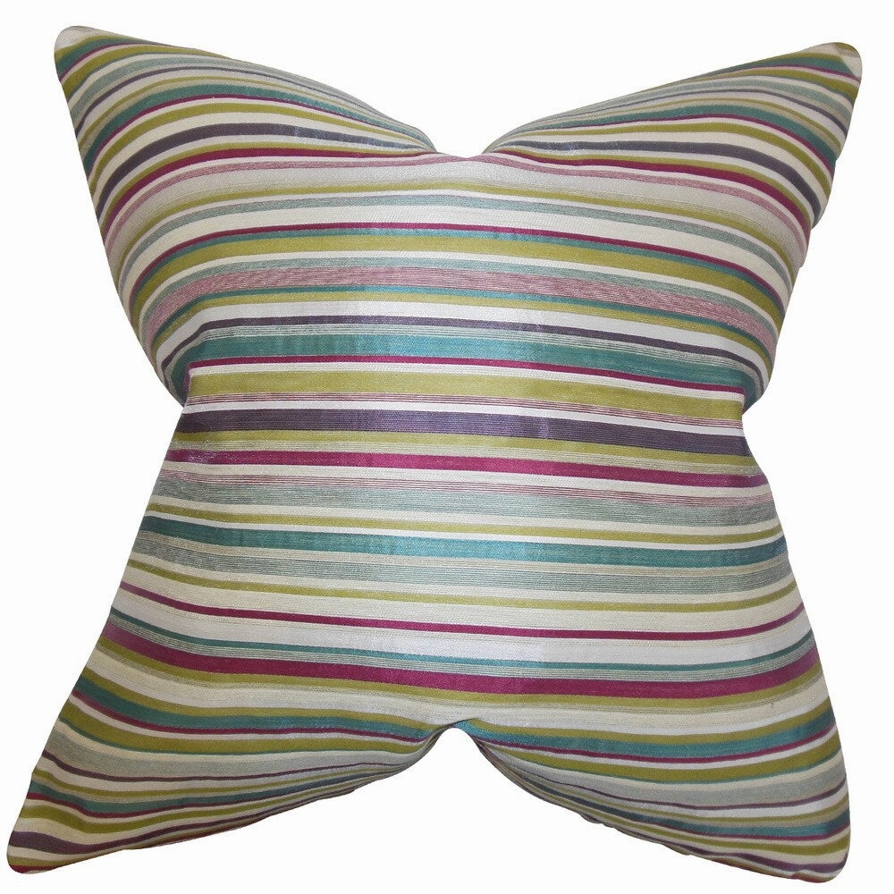 Karsten Stripes Euro Sham Multi pillowcases,cotton pillow covers,bed linen