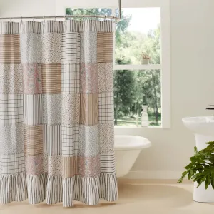 Kayley Patchwork Shower Curtain Lighting,Lamps Fixtures