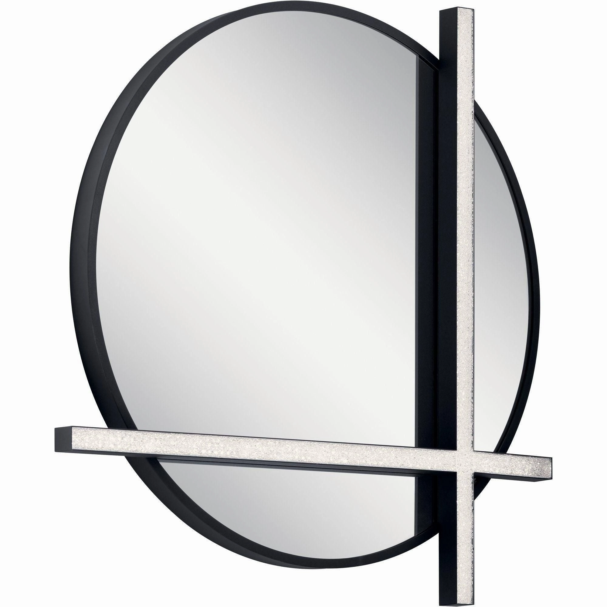 Kemena Lighted Mirror Wall Decor,modern wall decor set