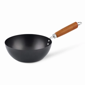 Ken Hom Non Stick Carbon Steel Classic Mini Wok 20cm Kitchen,modern kitchen essentials