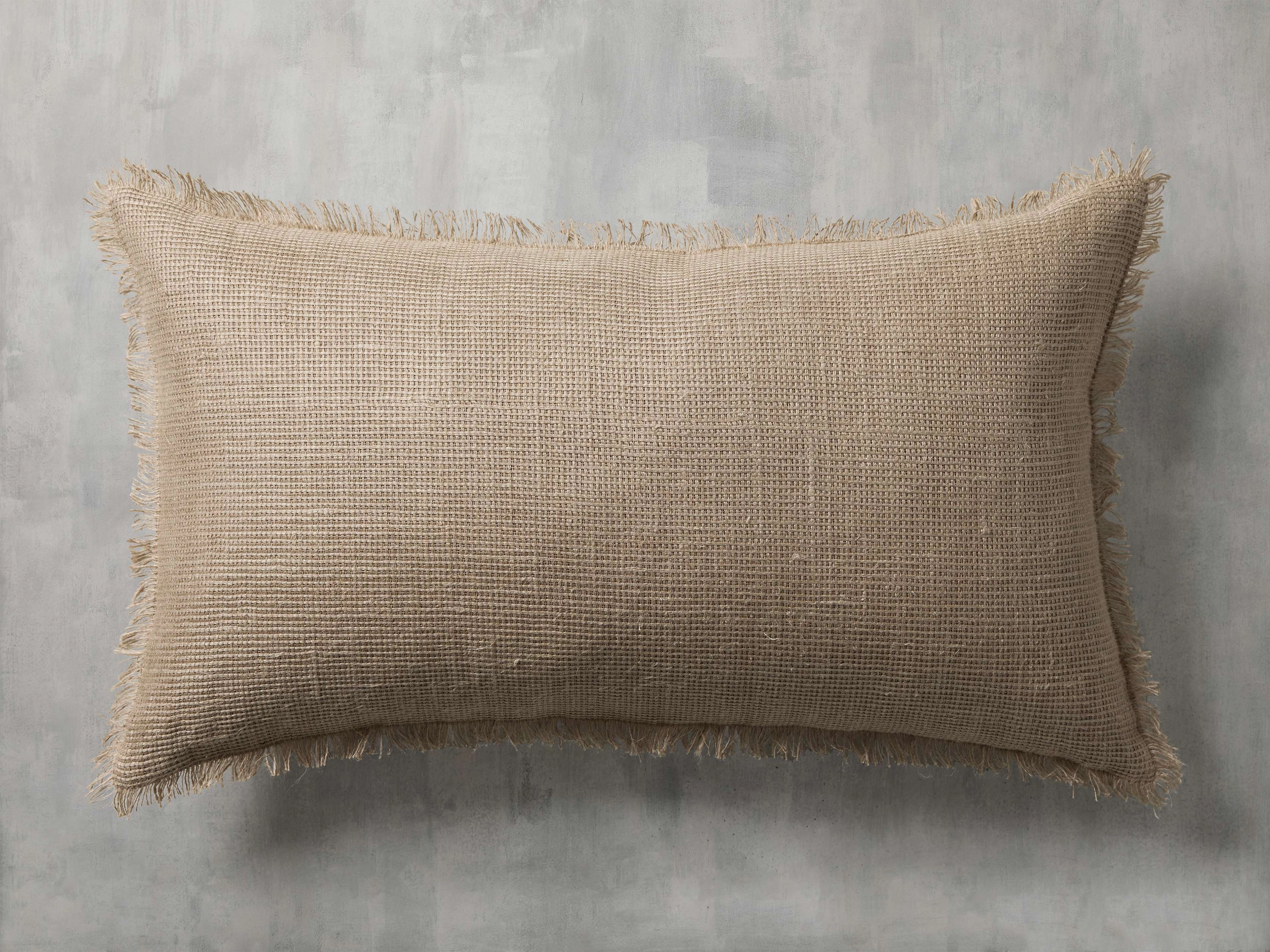 Khai Lumbar Pillow Cover in Khaki Pillows & Pillow Covers,throw pillow covers