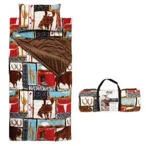 Kids Western Slumber Bag pillow inserts, mattress pad