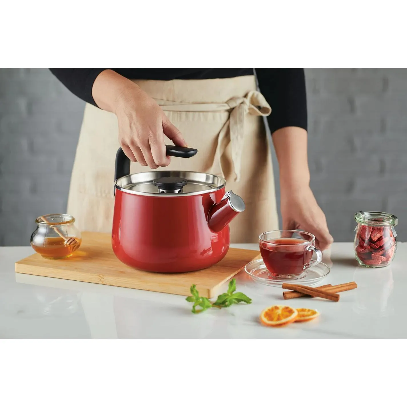KitchenAid Enamel-On-Steel Kettle - 2Qt 48749-S