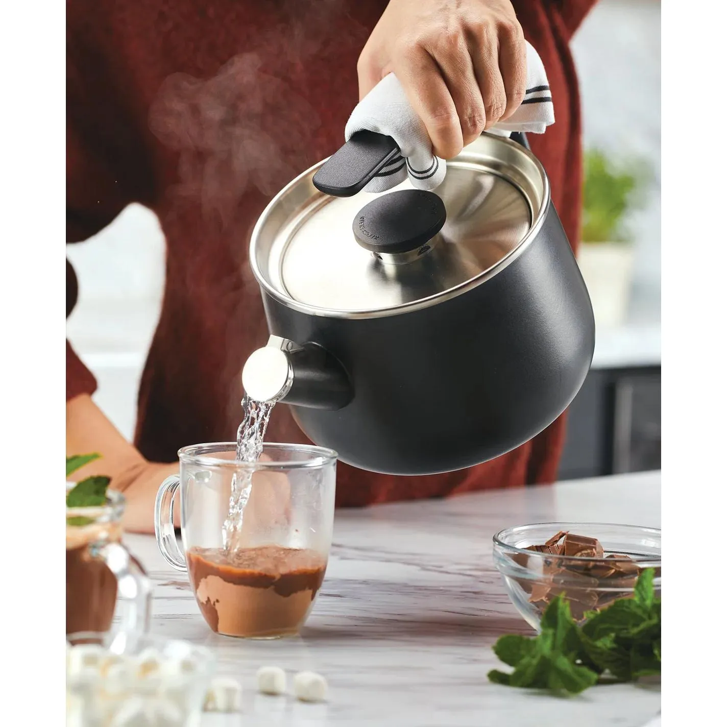KitchenAid Enamel-On-Steel Kettle - 2Qt 48985-S