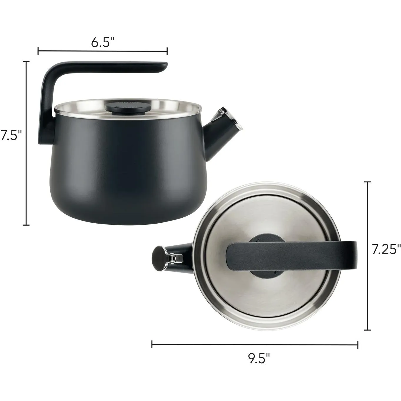 KitchenAid Enamel-On-Steel Kettle - 2Qt 48985-S