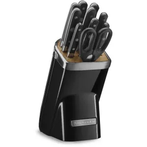 KitchenAid Professional 11-Piece Knife Set KKFMA11OB jute rug, burlap rug