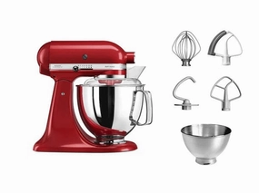 KitchenAid Artisan Mixer 125 Empire Red 4.8L Kitchen,modern kitchen essentials