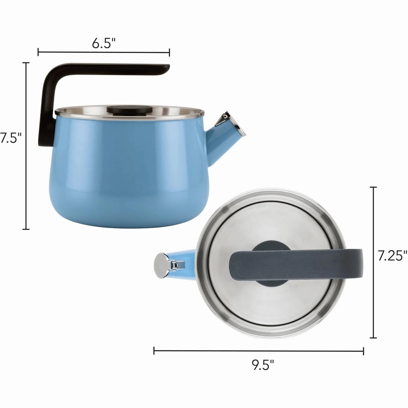 KitchenAid Enamel-On-Steel Kettle - 2Qt 48748-S