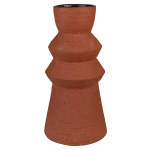 Kosta Vase, Terra Cotta Cement - Tall Vase,Ceramic Vase
