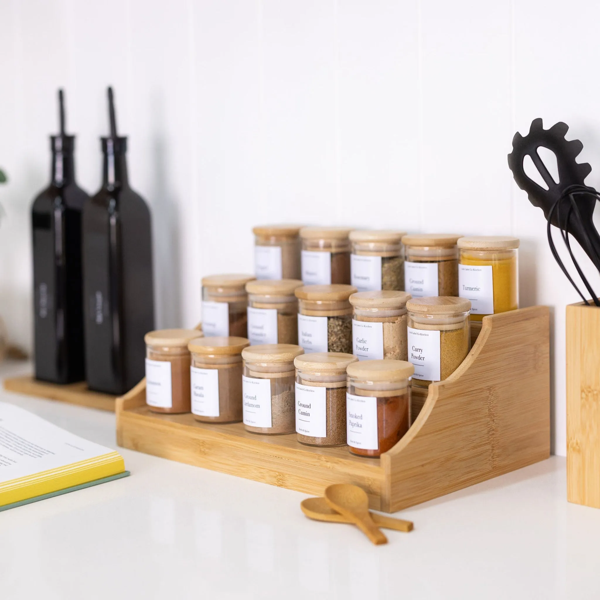 Large Bamboo Shelf