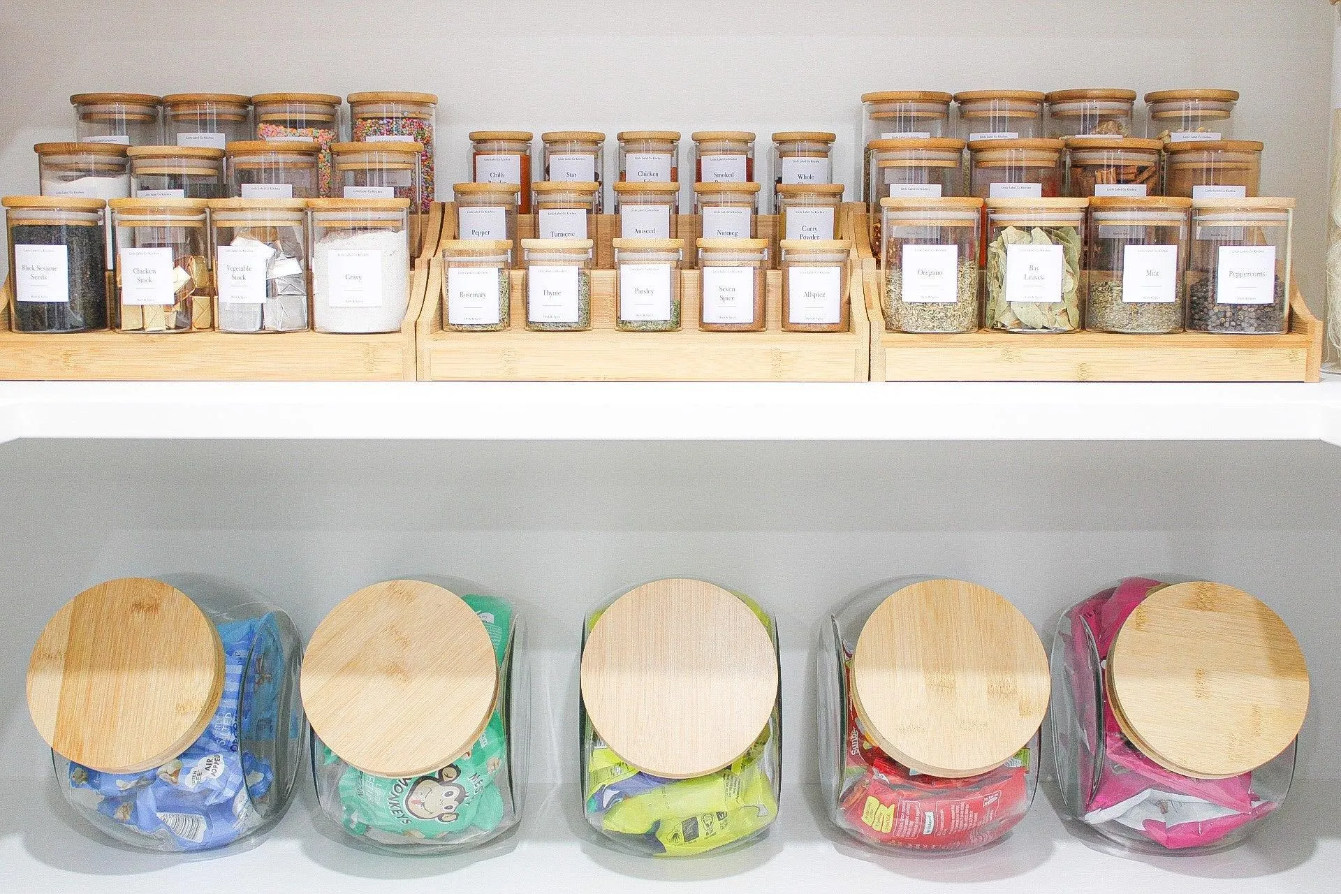 Large Bamboo Shelf