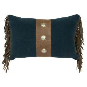 Lariat Concho & Fringe Pillow storage cart, utility cart