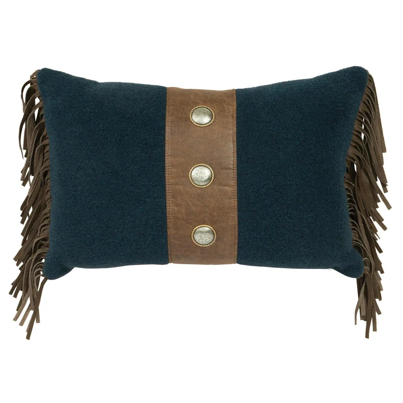 Lariat Concho & Fringe Pillow storage cart, utility cart