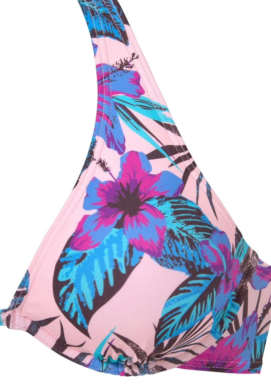 LASCANA Women's Palm Underwire Bikini Top