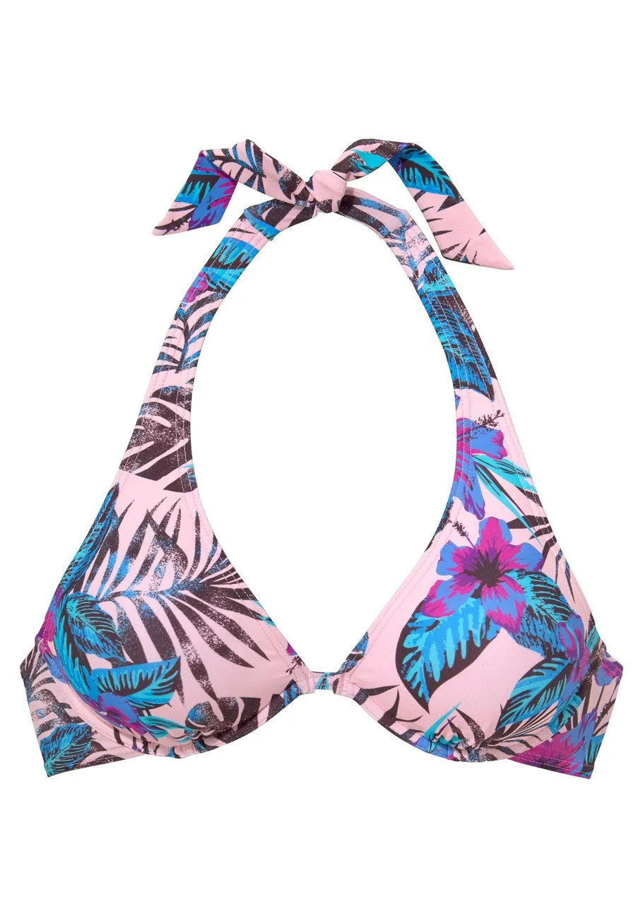 LASCANA Women's Palm Underwire Bikini Top