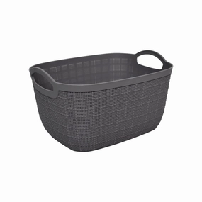 Laundry Carry Basket with Handle 23x29x15cm  420 fabric hamper,portable laundry bin,laundry storage