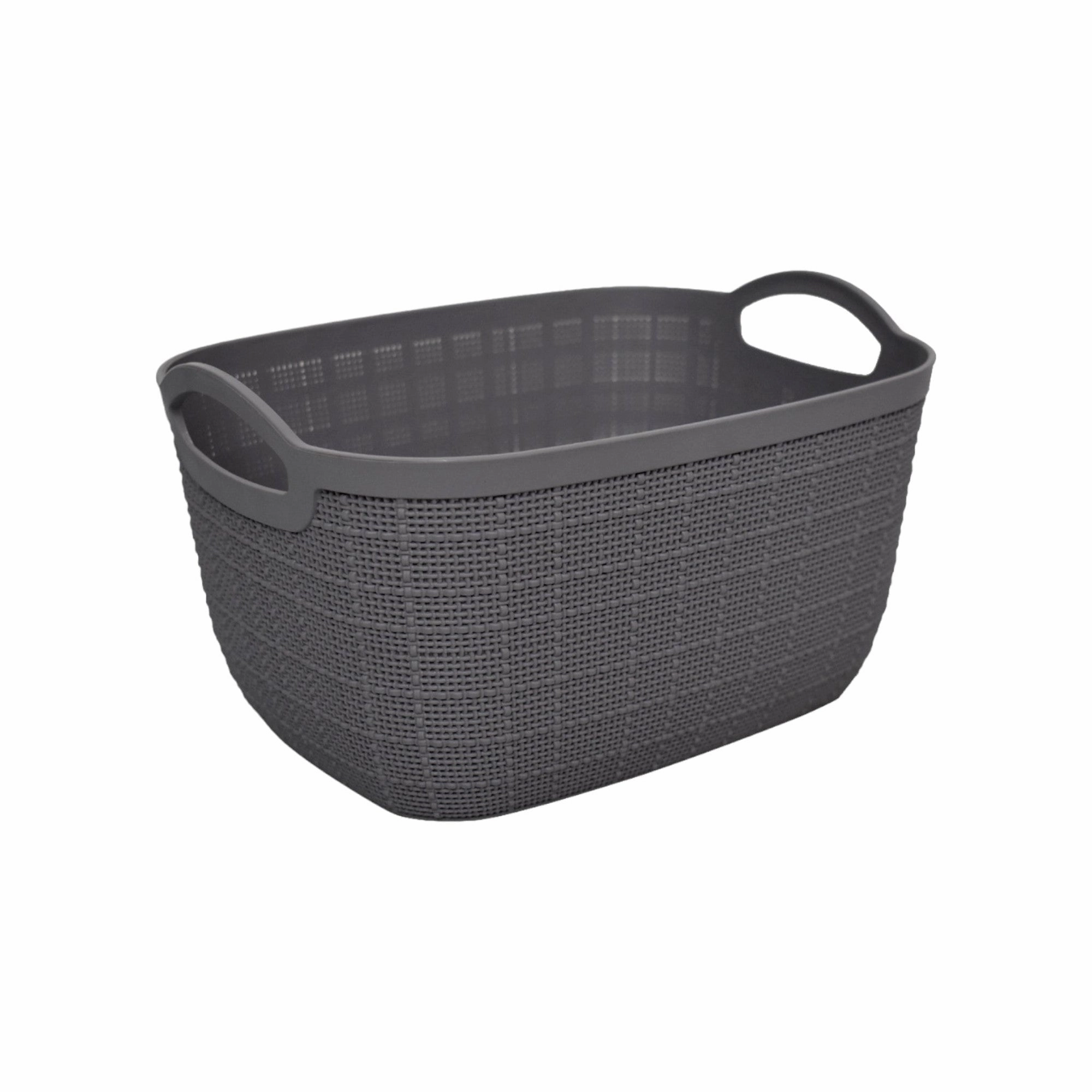 Laundry Carry Basket with Handle 23x29x15cm  420 fabric hamper,portable laundry bin,laundry storage