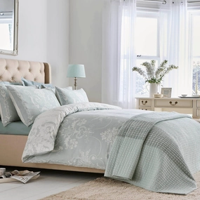 Laura Ashley Josette Duckegg Duvet Cover Set Bedding,luxury bedding sets