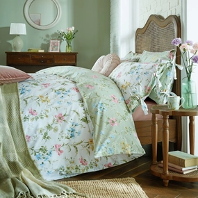 Laura Ashley Poppy Meadow King Duvet Cover Set Bedding,luxury bedding sets