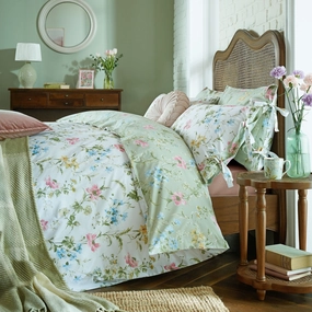 Laura Ashley Poppy Meadow Single Duvet Cover Set Bedding,luxury bedding sets