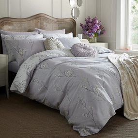 Laura Ashley Pussy Willow King Quilt Set 230cm x 220cm in Lavender Bedding,luxury bedding sets