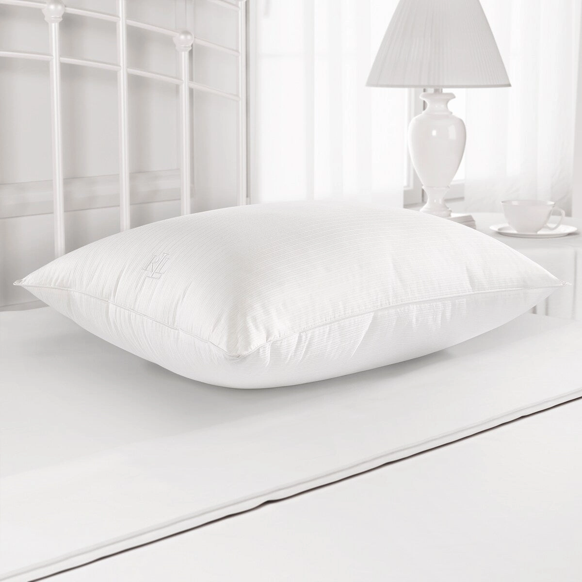 Lauren Ralph Lauren Won't Go Flat Bed Pillows 2 Pack - White
