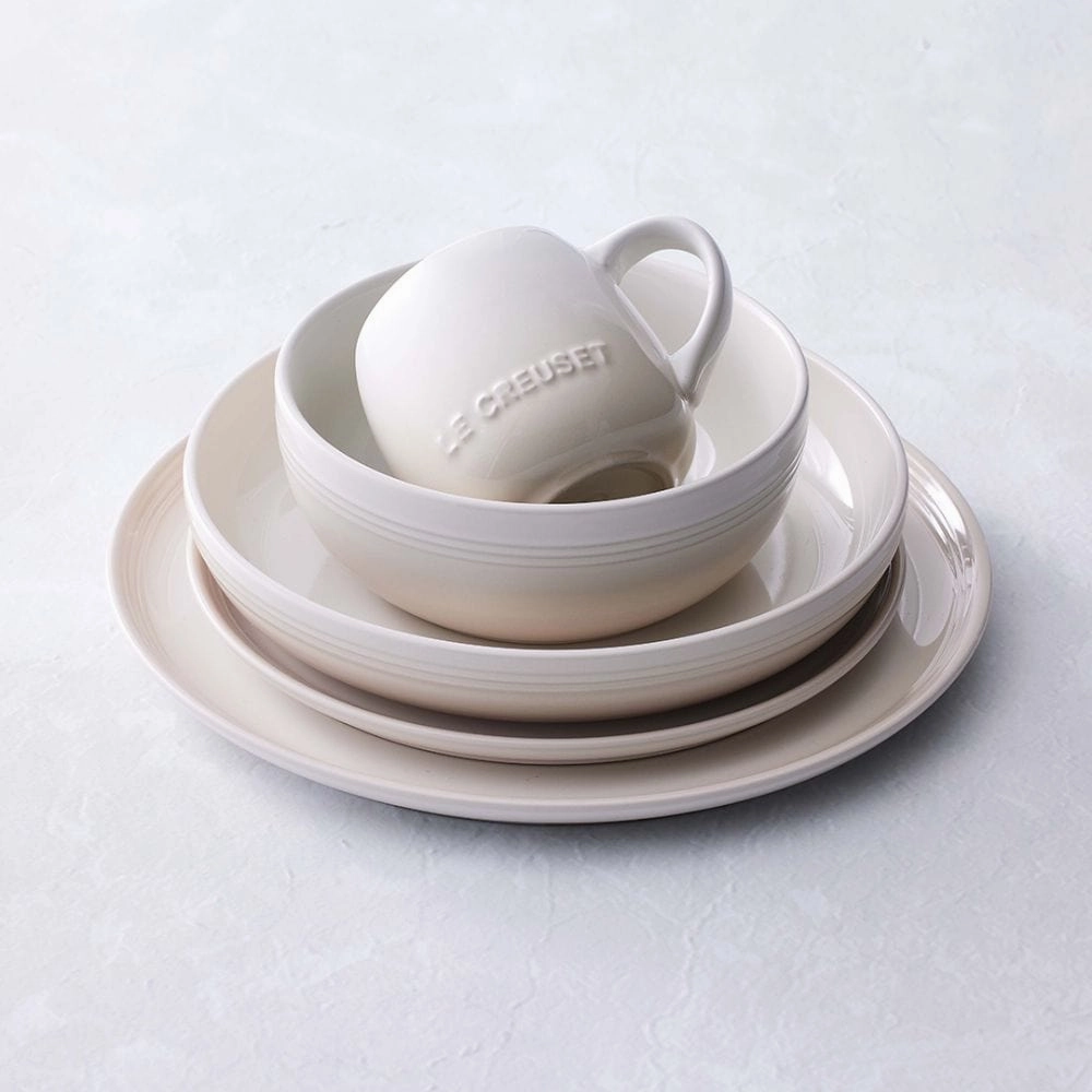 Le Creuset 22cm Side Plate Meringue