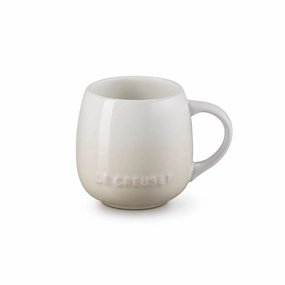 Le Creuset 320ml Stoneware Coupe Mug in Meringue Kitchen,modern kitchen essentials