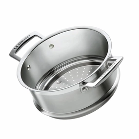 Le Creuset 3-PLY Stainless Steel 20cm Steamer Food Preparation,cutting boards set