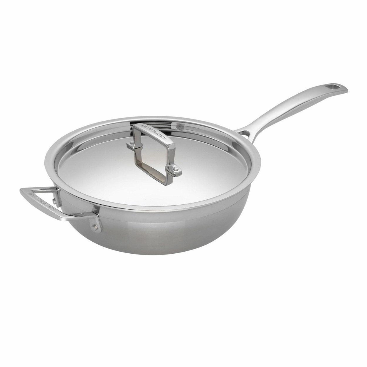 Le Creuset 3-PLY Stainless Steel 24cm Non-Stick Chefs Pan