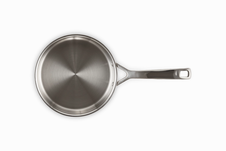 Le Creuset 3-ply Stainless Steel Uncoated Saut Pan with Poaching Insert