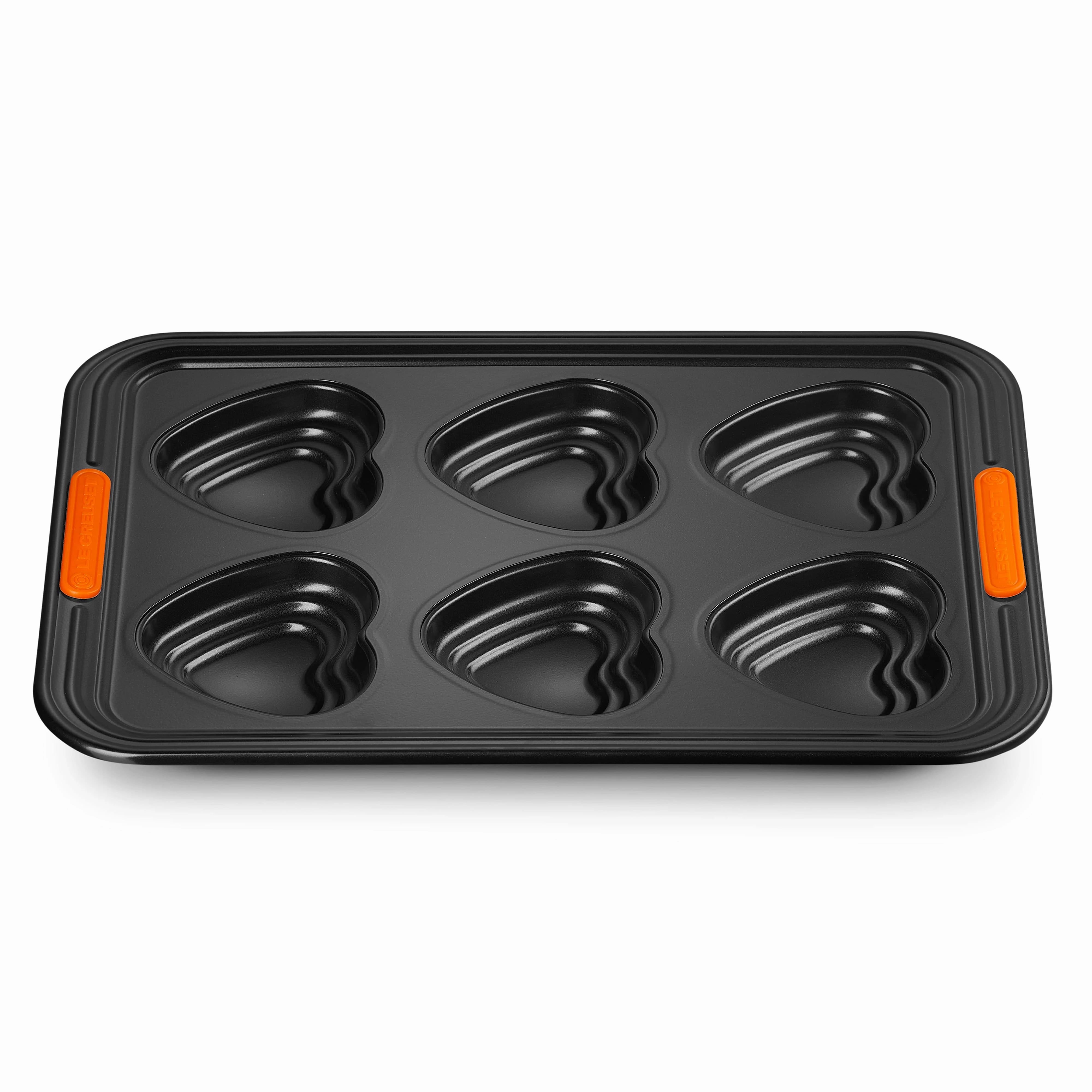 Le Creuset Bakeware 6 Cup Heart Tray