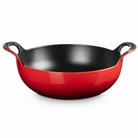Le Creuset Cast Iron Balti 24cm In Cerise Kitchen,modern kitchen essentials