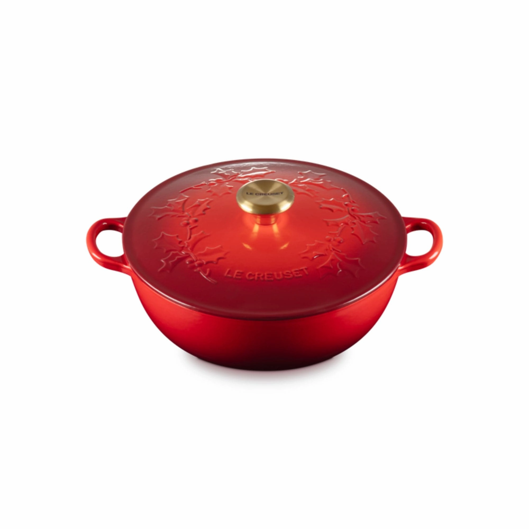 Le Creuset Cast Iron Soup Pot Holly 26cm In Cerise Kitchen,modern kitchen essentials