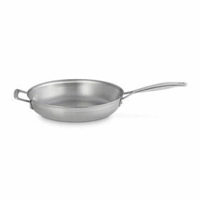 Le Creuset Classic Stainless Steel Round Frying Pan, 28cm Kitchen,modern kitchen essentials
