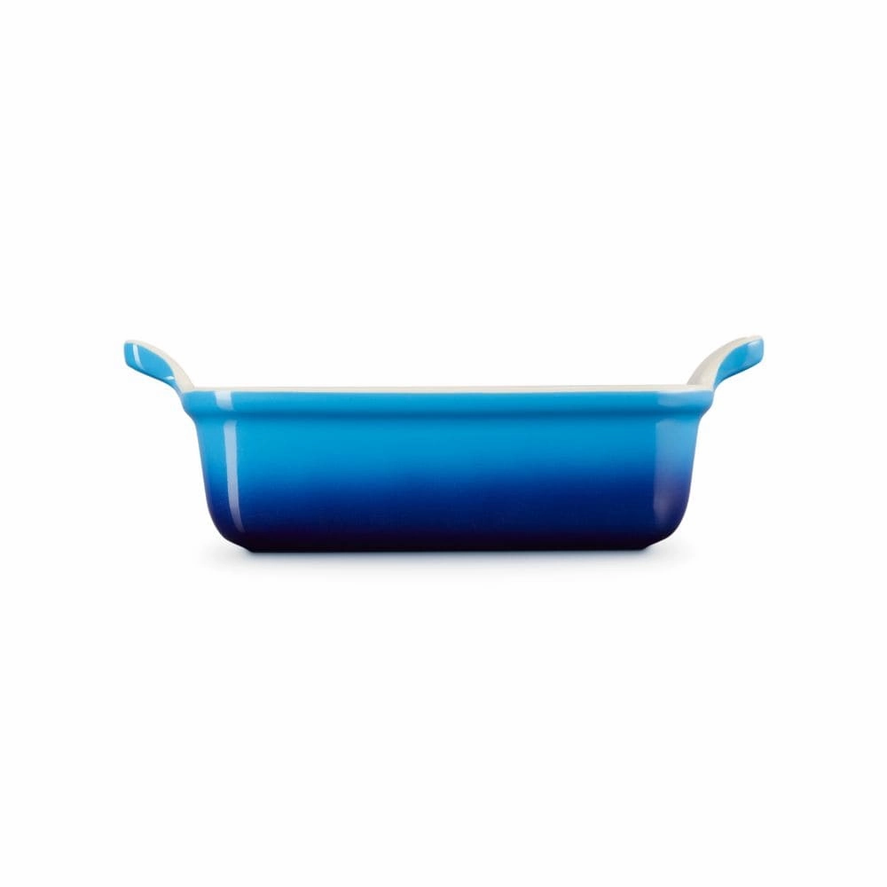 Le Creuset Deep Rect. Dish 19Cm Azure
