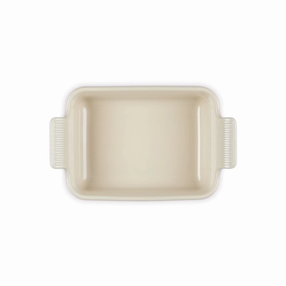 Le Creuset Deep Rect. Dish 19Cm Shell Pink