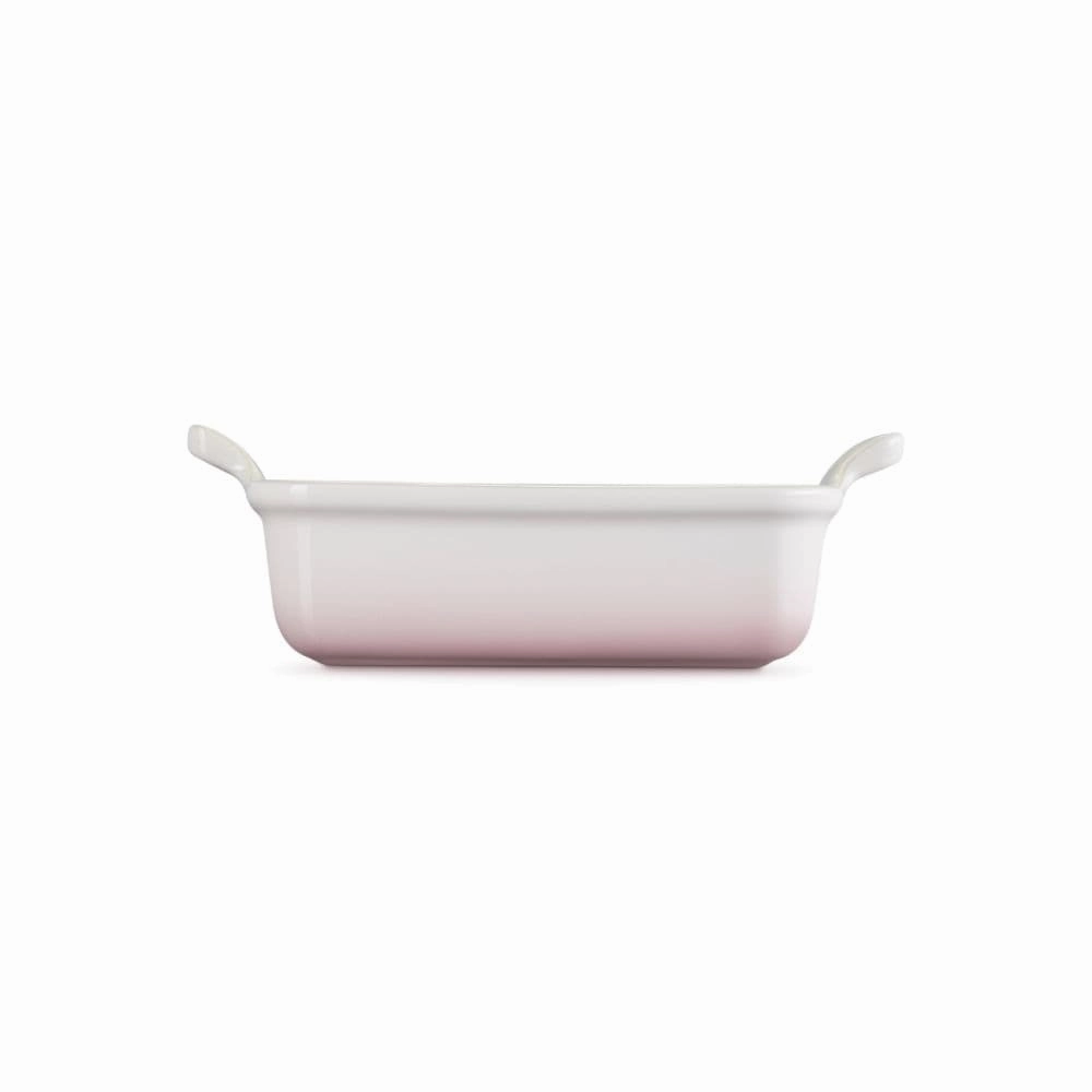 Le Creuset Deep Rect. Dish 19Cm Shell Pink