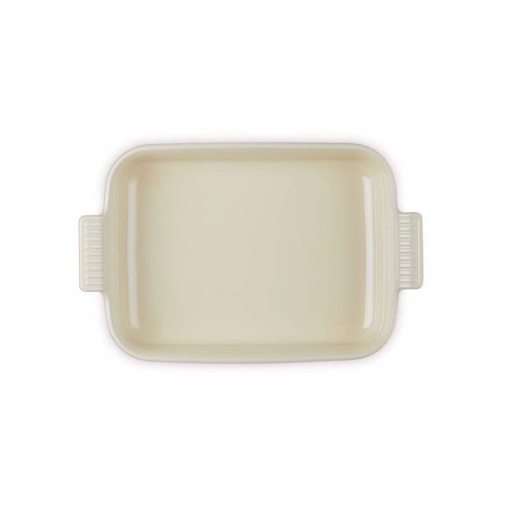 Le Creuset Deep Rect. Dish 32Cm Shell Pink