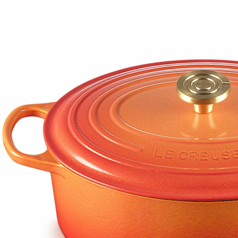 Le Creuset Flamme Dore Oval Casserole 29cm