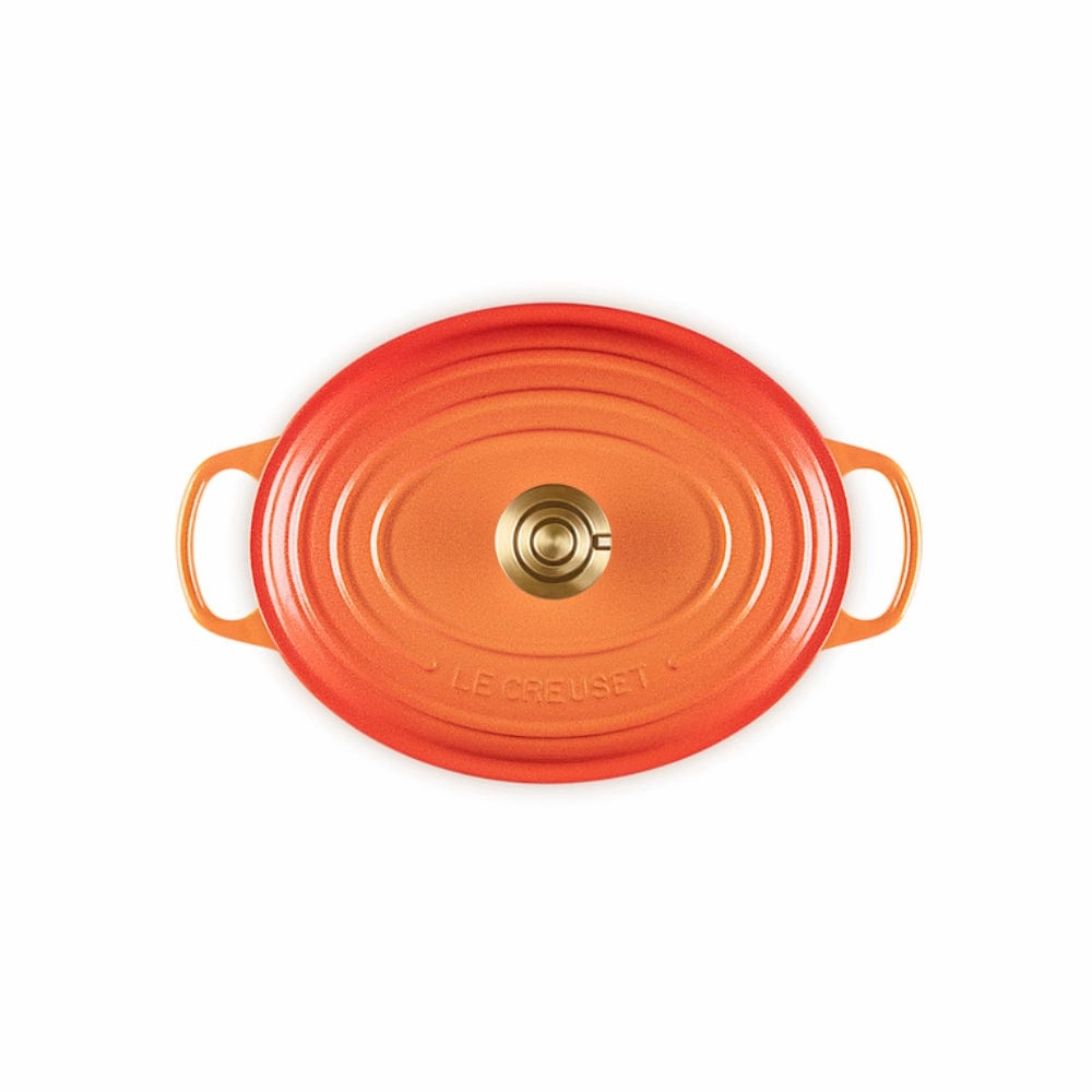 Le Creuset Flamme Dore Oval Casserole 29cm