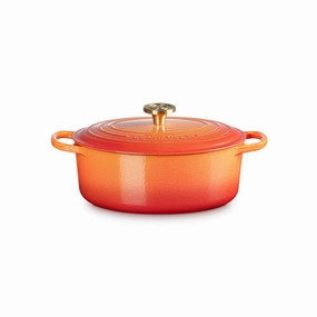 Le Creuset Flamme Dore Oval Casserole 29cm Kitchen,modern kitchen essentials