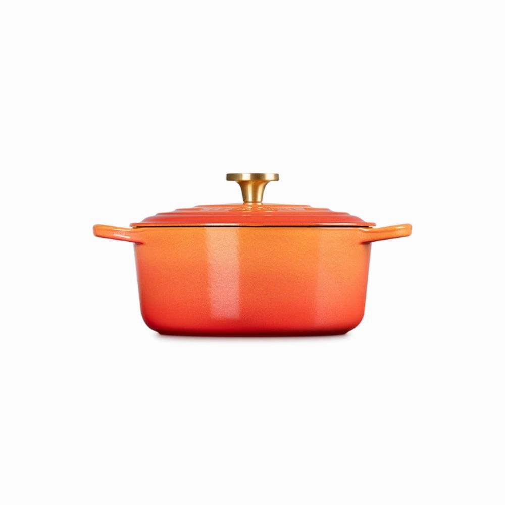 Le Creuset Flamme Dore Round Casserole 24cm