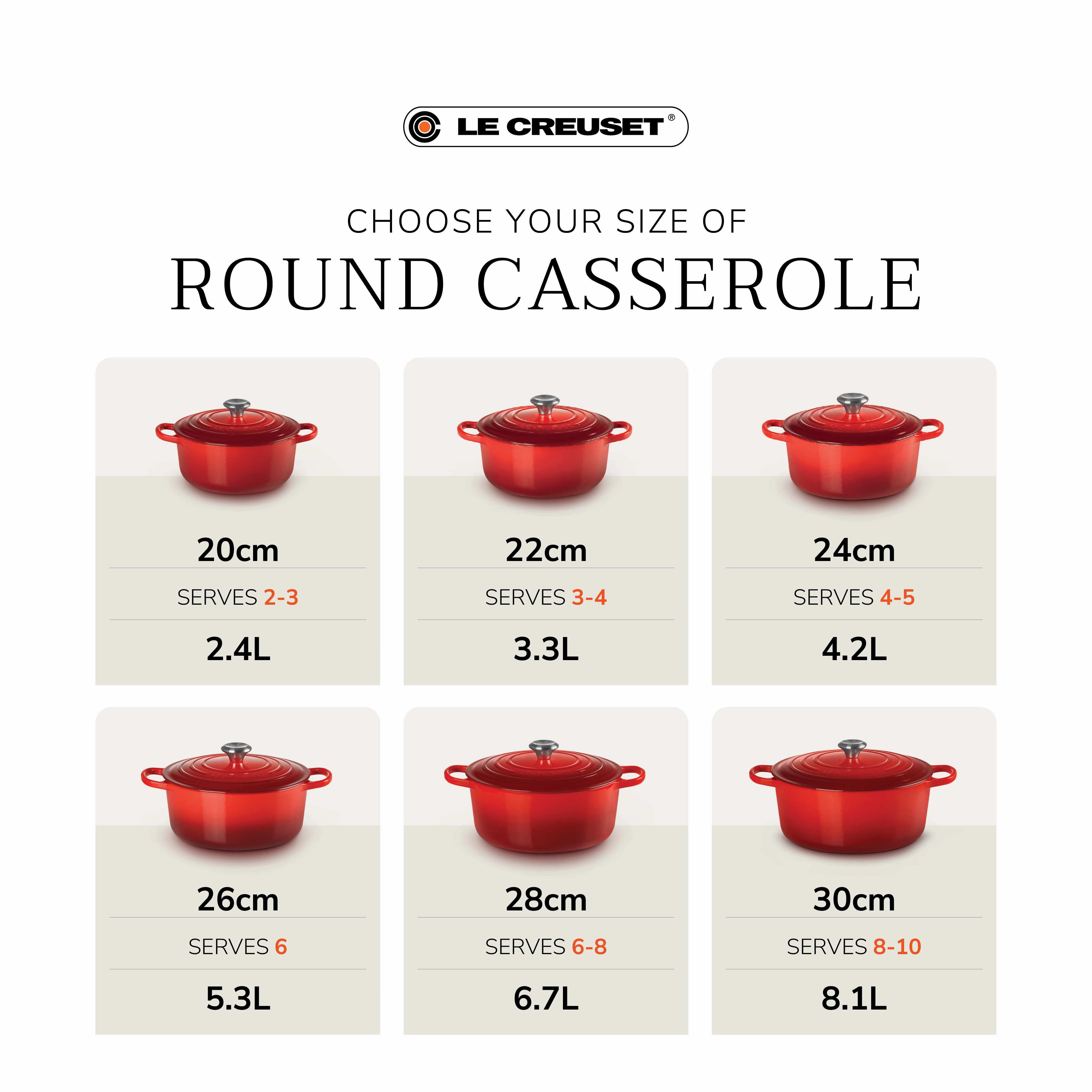 Le Creuset Flamme Dore Shallow Casserole 30cm